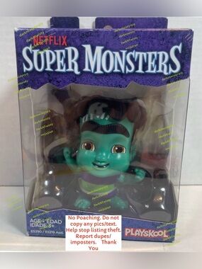 ADD ON ONLY BNIB Playskool Netflix Super Monsters Frankie Mash approx 4” figure